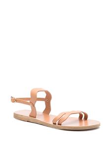 Ancient Greek Sandals Chania sandalen met gesp - Beige