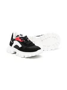Dsquared2 Kids Sneakers met chunky zool - Zwart