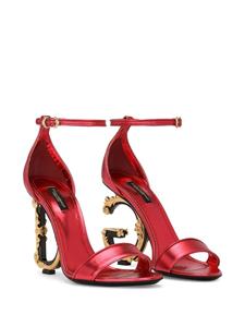Dolce & Gabbana Sandalen met open neus - Rood