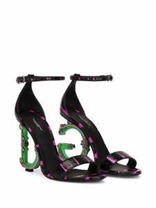 Dolce & Gabbana Keira sandalen - Zwart