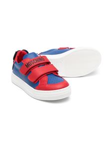 Moschino Kids Sneakers met colourblocking - Rood
