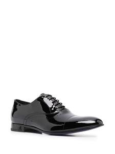 Philipp Plein Payton lakleren Oxford schoenen - Zwart