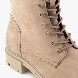 Harper leren dames veterboots