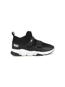 Dkny Kids Sneakers met klittenband - Zwart