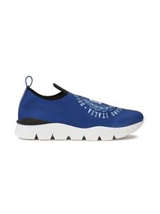 Dolce & Gabbana Kids Sorrento slip-on sneakers - Blauw