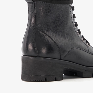 Tamaris Comfort leren veterboots met chunky zolen