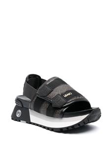 LIU JO Chunky sandalen - Zwart
