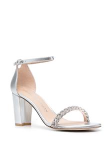 Stuart Weitzman NearlyNude sandalen - Zilver