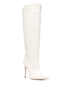 Paris Texas Stiletto knielaarzen - Beige