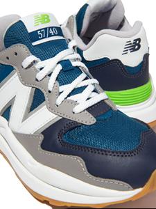 New Balance Kids Sneakers met vlakken - Blauw