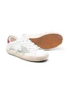 Golden Goose Kids Sneakers met logoprint - Wit