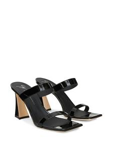 Giuseppe Zanotti Flame lakleren sandalen - Zwart