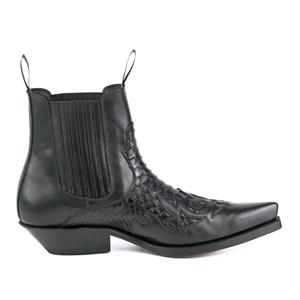 Mayura Boots Cowboy laarzen rock-2500-vacuno / negro