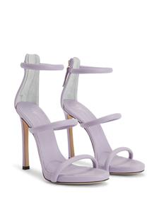 Giuseppe Zanotti Harmony leren sandalen - Paars