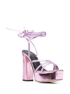 Giuseppe Zanotti Sandalen met plateauzool - Roze