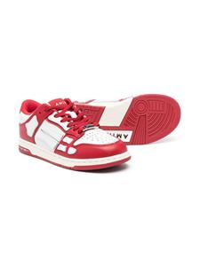 AMIRI KIDS Skel top low-top sneakers - Rood
