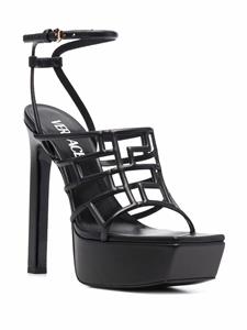 Versace Greca sandalen - Zwart