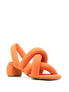 Henrik Vibskov Sausage sandalen met gekruiste bandjes - Oranje