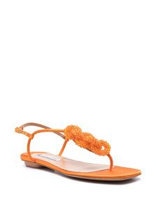 Aquazzura Chain Of Love sandalen - Oranje