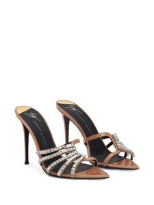 Giuseppe Zanotti Intriigo sandalen met bandje - Bruin