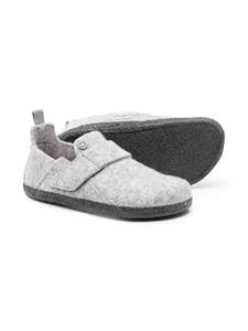 Birkenstock Kids Zermatt wollen slippers - Grijs
