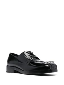 Raf Simons Derby schoenen met vierkante neus - Zwart