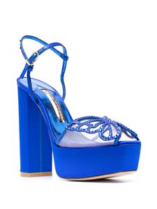 Sophia Webster Farfalla sandalen met plateauzool - Blauw