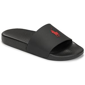 Polo Ralph Lauren Men's Pp Slide Sandals - Black/Red PP - UK 7