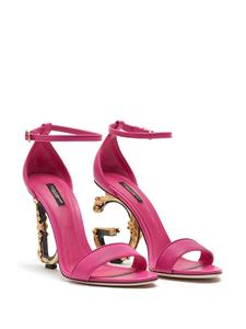 Dolce & Gabbana Baroque sandalen - Roze