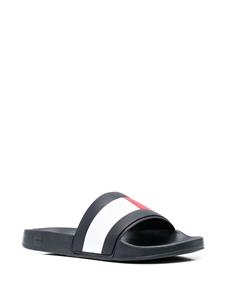 Tommy Hilfiger Flag badslippers - Blauw