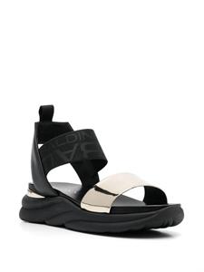 Baldinini Metallic sandalen - Zwart