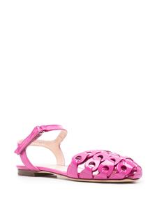 AGL Glanzende sandalen - Roze