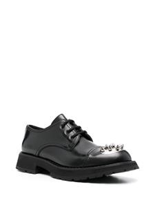 Alexander McQueen Oxford schoenen met studs - Zwart
