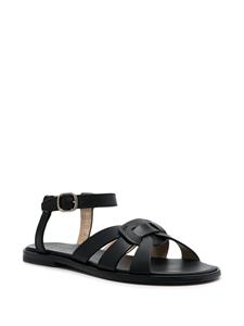 Doucal's Leren sandalen - Zwart