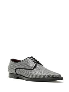 Dolce & Gabbana Millennials metallic derby schoenen - Zwart