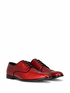 Dolce & Gabbana Derby lakleren schoenen - Rood
