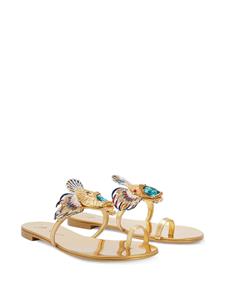 Giuseppe Zanotti Spipiott sandalen - Goud