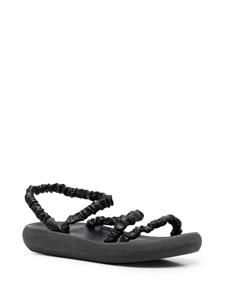 Ancient Greek Sandals Eleftheria sandalen met open neus - Zwart
