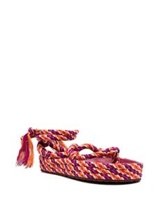 ISABEL MARANT Erol sandalen met kwastjes - Oranje