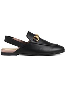 Gucci Kids slingback slippers - Zwart