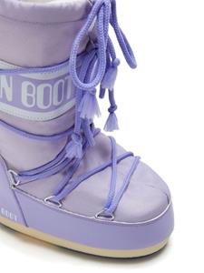 Moon Boot Kids Icon snowboots met logoband - Paars