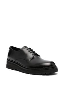 Giorgio Armani Derby schoenen met ronde neus - Zwart