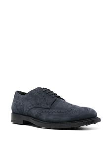 Tod's Suède derby veterschoenen - Blauw