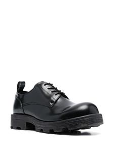 Diesel Lakleren Oxford schoenen - Zwart
