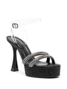 Casadei Donna Hollywood sandalen - Zwart