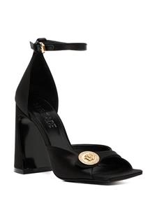 Versace Sandalen met blokhak - Zwart