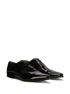 Dolce & Gabbana Derby lakleren schoenen - Zwart
