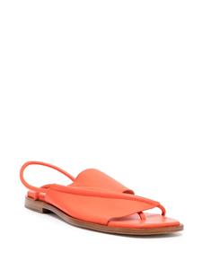 Hereu Clava leren sandalen - Oranje