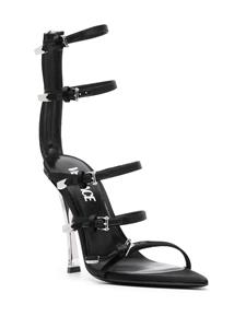 Versace Pin-Point sandalen - Zwart