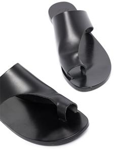 ATP Atelier Rosa cutout sandals - Zwart